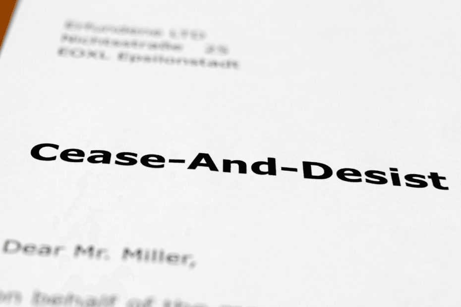Cease-and-Desist Template